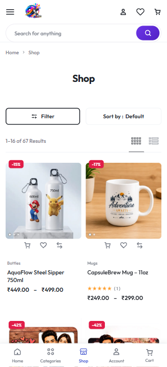 Shop Mobile
