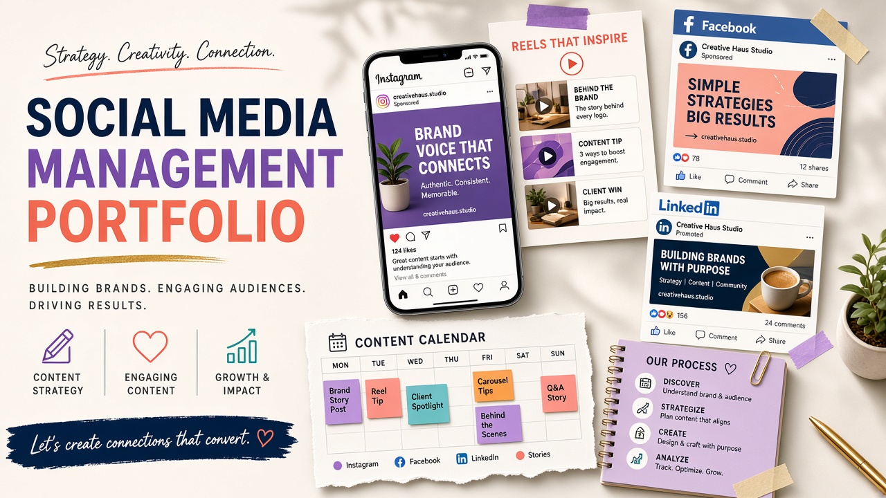Social Media Glimpses — Selected Clients