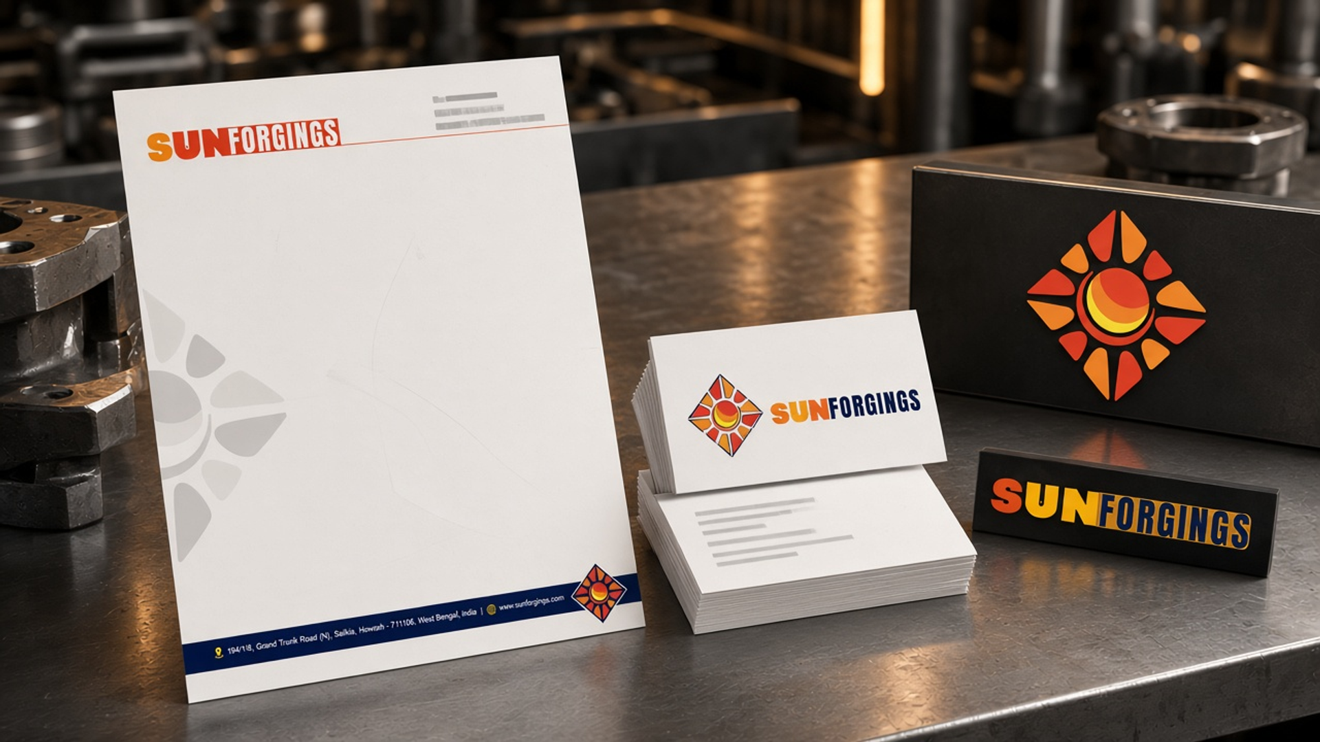 Corporate Branding — Sun Forgings